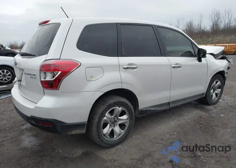 2014 Subaru Forester 2.5I z USA, uszkodzony, nr VIN JF2SJAACXEH449426